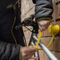 Ancre Noire Pour Vélo Avec Fixation Au Mur Ankr Mini Hiplok -VTT-BMX Soldes ancre noire pour velo avec fixation au mur ankr mini hiplok full 3