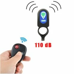 Brandless Antivol Avec Alarme Télécommandée 110 Db Sur Cadre Vélo -VTT-BMX Soldes antivol avec alarme telecommandee 110 db sur cadre velo full 6