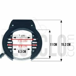 Point Antivol De Cadre XXL Plus Pour Roue Arrière De Vélo -VTT-BMX Soldes antivol de cadre xxl plus pour roue arriere de velo full 4