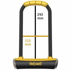 Antivol De Vélo U Longue Anse Pitbull LS Onguard -VTT-BMX Soldes antivol de velo u longue anse pitbull ls onguard full 5