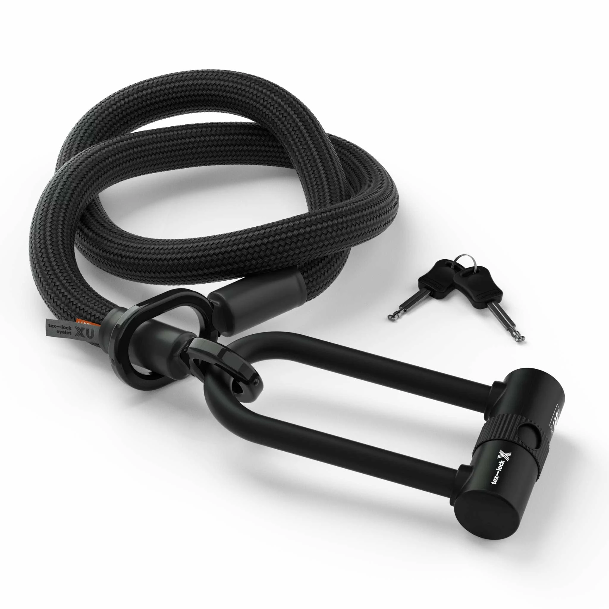 Antivol Tex-Lock Eyelet X-lock 120 Cm Certifié ART2 Et Sold Secure 4 Antivol Tex-Lock Eyelet X-lock 120 Cm Certifié ART2 Et Sold Secure – Image 2