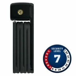 Antivol U Pliable Bordo Lite Mini à Clé Noir 6055/60 Abus -VTT-BMX Soldes antivol u pliable bordo lite mini a cle noir 6055 60 abus full 4