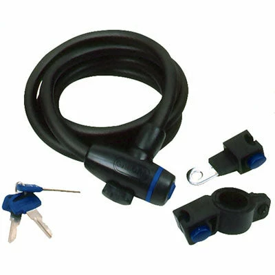 Antivol Vélo Spirale Fixation Sur Cadre 180 Cm X 12 Mm - Oxford 4 Antivol Vélo Spirale Fixation Sur Cadre 180 Cm X 12 Mm - Oxford – Image 2