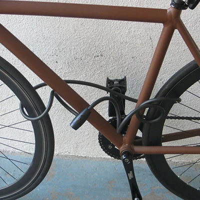 Antivol Vélo Spirale Fixation Sur Cadre 180 Cm X 12 Mm - Oxford 5 Antivol Vélo Spirale Fixation Sur Cadre 180 Cm X 12 Mm - Oxford – Image 3