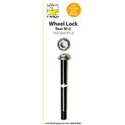 Antivol Pour Roues Avant Et Arrière à Axe Traversant M12 Pinhead -VTT-BMX Soldes axe antivol traversant roue arriere m12 142 1.5