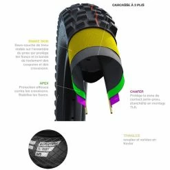 Pneu VTTAE Nobby Nic Schwalbe 29 X 2.60 Addix SpeedGrip Super Trail -VTT-BMX Soldes caracsse super trail