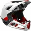 Casque Fox Proframe BLOCKED Black White 1 Casque Fox Proframe BLOCKED Black White -VTT-BMX Soldes casque fox proframe blocked black white