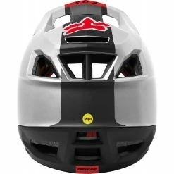 Casque Fox Proframe BLOCKED Black White -VTT-BMX Soldes casque fox proframe blocked black white 5
