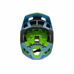 Casque Fox Proframe BLOCKED Dusty Blue -VTT-BMX Soldes casque fox proframe blocked dusty blue 4