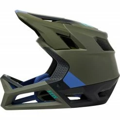 Casque Fox Proframe BLOCKED Olive Green -VTT-BMX Soldes casque fox proframe blocked olive green 2