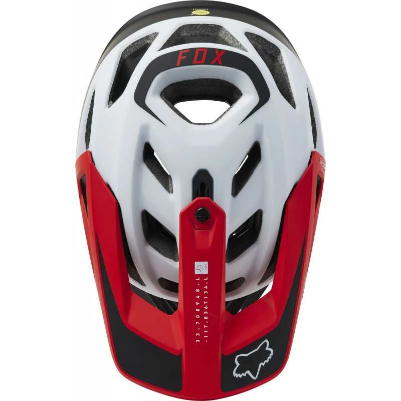 Casque Fox Proframe RS SUMYT Noir Rouge 6 Casque Fox Proframe RS SUMYT Noir Rouge – Image 4