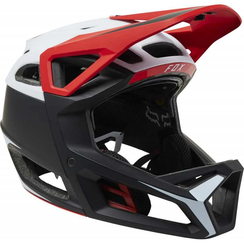 Casque Fox Proframe RS SUMYT Noir Rouge 3 Casque Fox Proframe RS SUMYT Noir Rouge