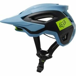 Casque Fox Speedframe Pro BLOCKED Dusty Blue -VTT-BMX Soldes casque fox speedframe pro blocked dusty blue 7