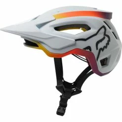 Casque Fox Speedframe VNISH Mips Blanc -VTT-BMX Soldes casque fox speedframe vnish mips blanc 7