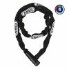 Chaîne Antivol De Vélo Noire 110 Cm 5805K - Abus -VTT-BMX Soldes chaine antivol de velo noire 110 cm 5805k abus full
