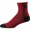 Chaussettes Fox Courtes 4" Trail Chili -VTT-BMX Soldes chaussettes fox courtes 4 trail chili