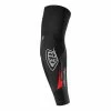 Coudières Troy Lee Designs Speed Longues Rembourrées Noir -VTT-BMX Soldes coudieres troy lee designs speed longues rembourrees noir