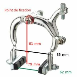 Newton Etrier De Frein Caliper Avant Ou Arrière Pour Jante Vélo 650B 9 Newton Etrier De Frein Caliper Avant Ou Arrière Pour Jante Vélo 650B -VTT-BMX Soldes etrier de frein caliper avant ou arriere pour jante velo 650b full 3
