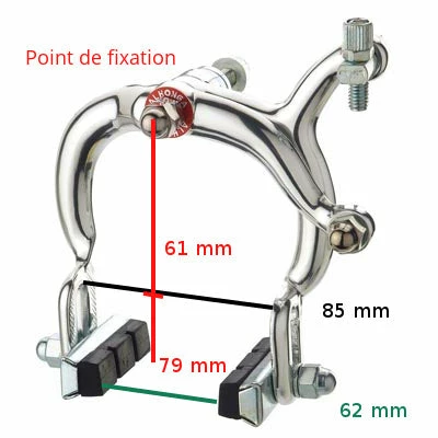 Newton Etrier De Frein Caliper Avant Ou Arrière Pour Jante Vélo 650B 5 Newton Etrier De Frein Caliper Avant Ou Arrière Pour Jante Vélo 650B – Image 3
