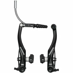 Etrier De Frein V-brake Noir BR-T4000 Shimano -VTT-BMX Soldes etrier de frein v brake avant noir shimano br t4000 full