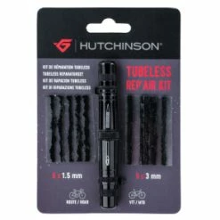 Kit De Réparation Tubeless Hutchinson - Outils Et Mèches 1.5+3mm -VTT-BMX Soldes kit reparation tubeless avec meches hutchinson 494x294 c05e0b73 109d 4597 97d5 f5927e723f00