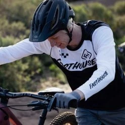 Maillot Fasthouse Alloy Block Blanc Noir -VTT-BMX Soldes maillot fasthouse alloy block white black 2