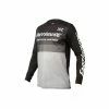 Maillot Fasthouse Alloy Kilo Black Grey -VTT-BMX Soldes maillot fasthouse alloy kilo black grey