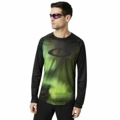 Maillot Oakley MTB Tech Aurora Borealis Manche Longue