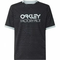 Maillot Oakley Pipeline Trail Noir -VTT-BMX Soldes maillot oakley pipeline trail noir 2
