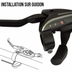 Shimano Manette De Freinage Et Dérailleur Vélo 3 Vitesses Noir 13 Shimano Manette De Freinage Et Dérailleur Vélo 3 Vitesses Noir -VTT-BMX Soldes manette de freinage et derailleur velo 3 vitesses noir full 6