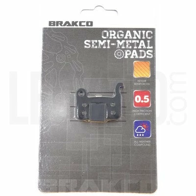 Brakco Plaquettes Organiques Kevlar Pour Frein à Disque De Vélo XTR 8 Brakco Plaquettes Organiques Kevlar Pour Frein à Disque De Vélo XTR – Image 6
