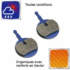 Brakco Plaquettes Organiques Pour Frein à Disque De Vélo - AVID BB5 10 Brakco Plaquettes Organiques Pour Frein à Disque De Vélo - AVID BB5 -VTT-BMX Soldes plaquettes organiques pour frein a disque de velo avid bb5 full 3