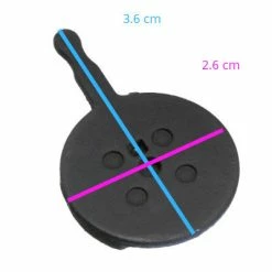 Full Stop Plaquettes Semi Métal Frein à Disque Vélo Pour Avid BB5 -VTT-BMX Soldes plaquettes semi metal frein a disque velo pour avid bb5 full 4