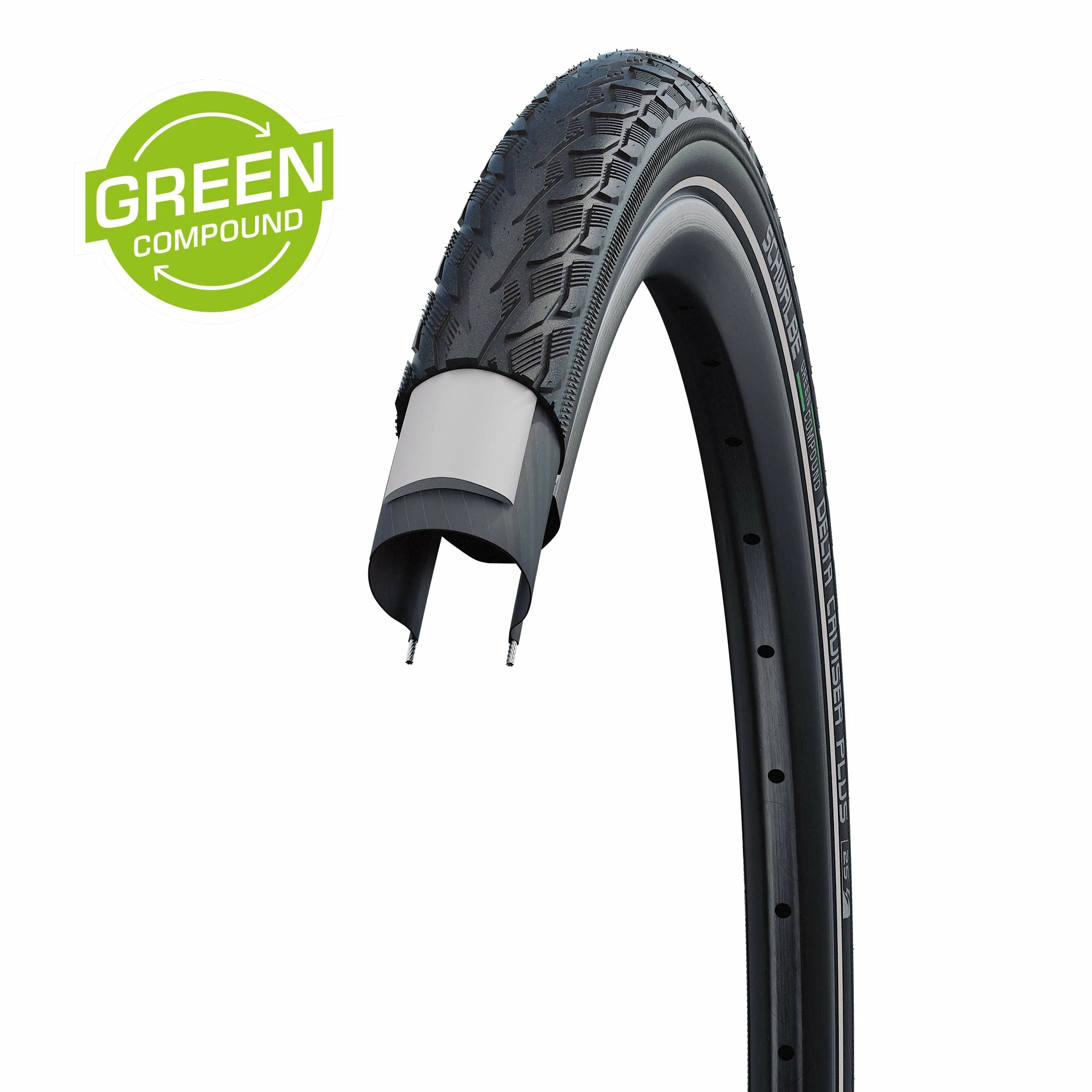 Pneu Ville Schwalbe Delta Cruiser Plus Green Compound 28 Pouces 3 Pneu Ville Schwalbe Delta Cruiser Plus Green Compound 28 Pouces