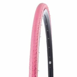 Pneu Coloré Vélo Fixie Et Single Speed K-196 Kenda 700C -VTT-BMX Soldes pneu velo de route rose 700 x 26 c kenda full
