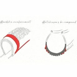 Pneu Vélo Gravel Hutchinson Tundra Tubeless Ready 700C -VTT-BMX Soldes pneu velo gravel hutchinson tundra tubeless ready 700c full 5