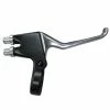 TY Brake Poignée Vélo Droite Avec Commande Pour Frein Avant Et Arrière -VTT-BMX Soldes poignee velo droite avec commande pour frein avant et arriere full