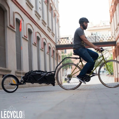 Brandless Remorque De Vélo Mono Roue Sur Tige De Selle Avec Sac étanche 7 Brandless Remorque De Vélo Mono Roue Sur Tige De Selle Avec Sac étanche – Image 5