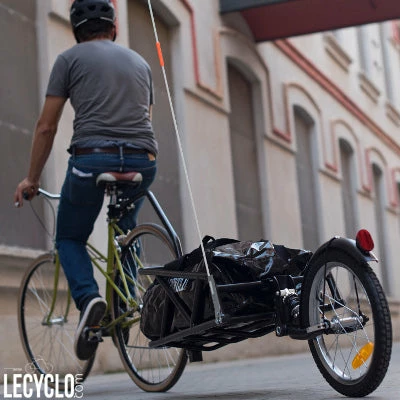 Brandless Remorque De Vélo Mono Roue Sur Tige De Selle Avec Sac étanche 8 Brandless Remorque De Vélo Mono Roue Sur Tige De Selle Avec Sac étanche – Image 6