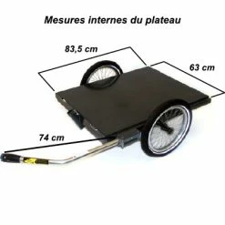 Remorque Pour Vélo Roland Trolley M -VTT-BMX Soldes remorque pour velo roland trolley m full 5