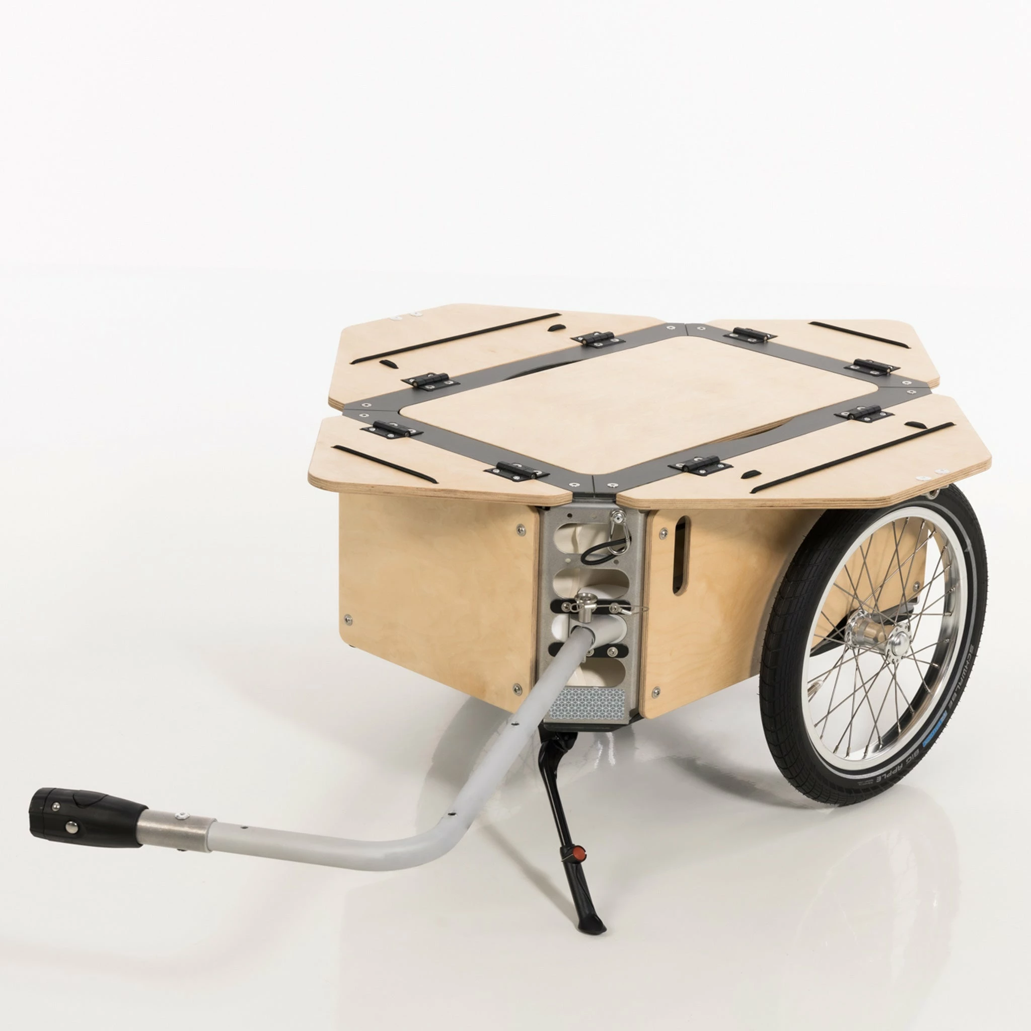 Remorque Vélo Bois Avec Coffre Modulable Flos 2425 Carette 5 Remorque Vélo Bois Avec Coffre Modulable Flos 2425 Carette – Image 3