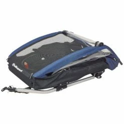 Remorque Vélo Enfant 2 Places Pliable Avec Suspension Polisport -VTT-BMX Soldes remorque velo enfant 2 places pliable avec suspension polisport full 4