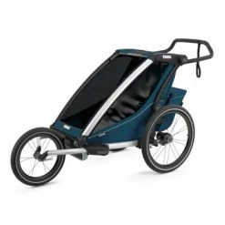 Remorque Vélo Enfant Thule Chariot Cross 1 -VTT-BMX Soldes remorque velo enfant thule chariot cross 1 full 4