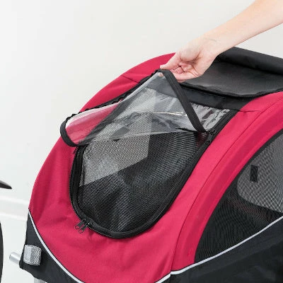 Remorque Vélo Pour Chien De Moins De 22 Kg - Trixie 4 Remorque Vélo Pour Chien De Moins De 22 Kg - Trixie – Image 2