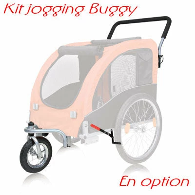 Remorque Vélo Pour Chien De Moins De 30 Kg - Trixie 4 Remorque Vélo Pour Chien De Moins De 30 Kg - Trixie – Image 2