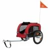 Remorque Vélo Pour Petit Chien Et Chat Moins De 15 Kg - Trixie -VTT-BMX Soldes remorque velo pour petit chien et chat moins de 15 kg trixie full
