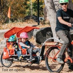 Remorque Weehoo IGo TWO -VTT-BMX Soldes remorque weehoo igo two full 6