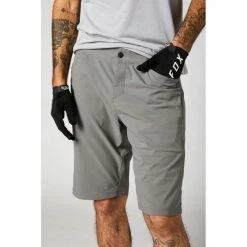 Short Fox Ranger Gris -VTT-BMX Soldes short fox ranger gris 4