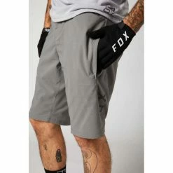 Short Fox Ranger Gris -VTT-BMX Soldes short fox ranger gris 6